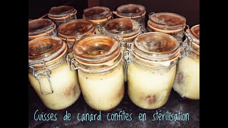 Confit de canard en stérilisation [upl. by Elyod]