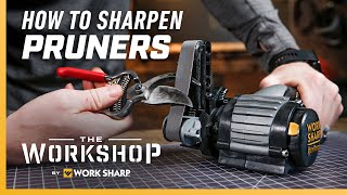 How to Sharpen Pruners [upl. by Haag]