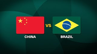 China vs Brazil  2025 World Baseball Classic Qualifiers [upl. by Wolram]