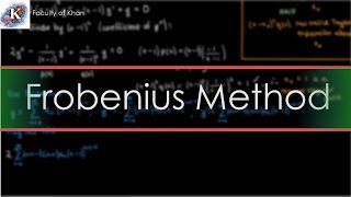 Introduction to the Frobenius Method [upl. by Nesiaj587]