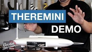 Moog Theremini Demo  Theremin Demo [upl. by Pega62]