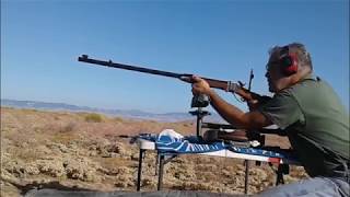 1000 yards 1874 Sharps Long Range Rifle Pedersoli [upl. by Obediah]