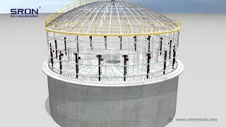 How to Install a Steel Welded Silo  SRON Silo Engineering [upl. by Zulch]