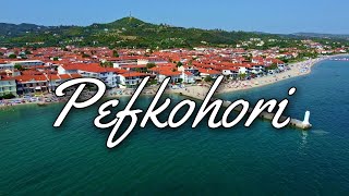 Pefkohori beach Halkidiki 2021 [upl. by Ahsied]