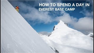 How to spend a day in Everest Base Camp [upl. by Ahseket448]