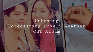 UNBOXING Forecasting Love and Weather OST Album [upl. by Longley]