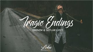 Eminem  Tragic Endings Lyrics ft Skylar Grey [upl. by Ahsiyt]