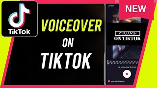 How to Add Voiceover on TikTok [upl. by Lahcsap105]