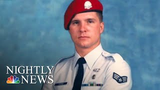 Air Force Sergeant’s Wife Opens Up About Accepting His Posthumous Medal Of Honor  NBC Nightly News [upl. by Zigrang956]