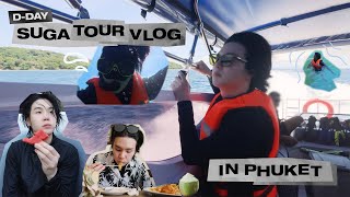 SUGA VLOG DDAY TOUR in Phuket [upl. by Kennie]