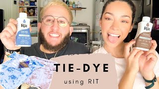 How to TIE DYE with RIT [upl. by Imtiaz903]