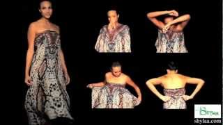 Kaftan Dress Instructions  How to Wear Kaftan Dresses  How To Style Kaftan Dress [upl. by Sarine135]