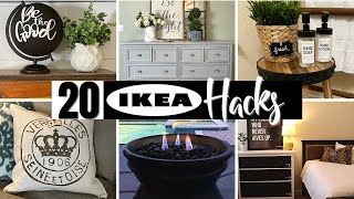 Absolute TOP 20 Best DIY IKEA HACKS Thatll Blow Your Mind [upl. by Byrom771]