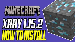 Minecraft How To Install XRAY 1152 Mod amp Texture Pack Versions Tutorial [upl. by Gewirtz]