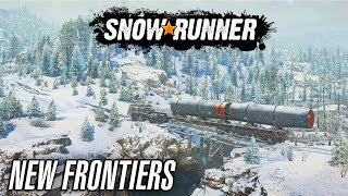 SnowRunner  New Frontiers Season 4 Gameplay Sponsored [upl. by Antonie]