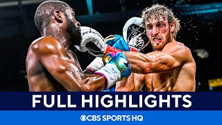 Floyd Mayweather vs Logan Paul Fight goes the distance Highlights recap  CBS Sports HQ [upl. by Anier]