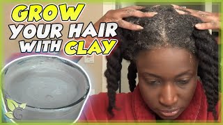 Best CLAY Recipe For HAIR GROWTH [upl. by Ial318]