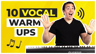 10 Vocal Warmups  Ridiculously Easy and Effective [upl. by Sal]