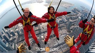 CN Tower Edge Walk Toronto Canada [upl. by Efi]