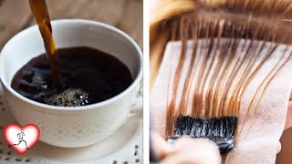 Cómo Teñir el Cabello Naturalmente con Café [upl. by Aisena]