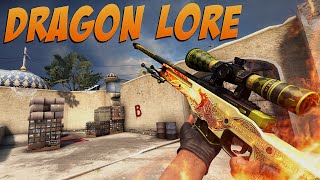 CSGO  AWP Dragon Lore Gameplay [upl. by Eelra]