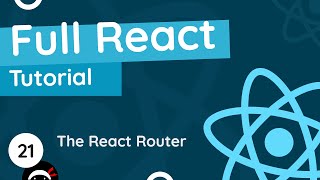 Full React Tutorial 21  The React Router [upl. by Beverley796]