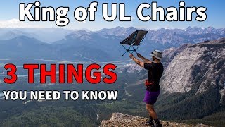 Helinox Chair Zero  3 Things You Need to Know [upl. by Callahan]