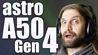 ASTRO A50 Wireless Gaming Headset  Review and Mic test [upl. by Adrahs376]