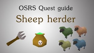 OSRS Sheep herder quest guide [upl. by Ayit]