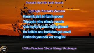 Taylan Kaya  Karanlık sisli bir izmit gecesi Karaoke [upl. by Yeldnarb]