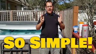 Hot Tub Maintenance with Bromine stepbystep [upl. by Ahseka]