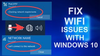 How To Fix WiFi Not Working Issue On Windows 10 [upl. by Lumpkin]