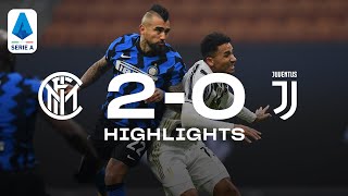 INTER 20 JUVENTUS  HIGHLIGHTS  SERIE A 2021  A dominant display at San Siro 🔥⚫🔵 [upl. by Elumas]