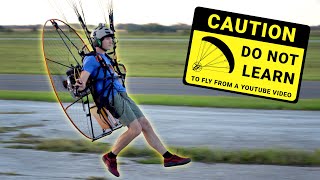 How To Launch A Paramotor [upl. by Aicina]