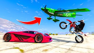 I Hit A Stunt Using Every Vehicle In GTA 5 [upl. by Ecille879]