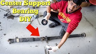 How To Replace Center Support Bearing On Driveshaft CSB [upl. by Olinad]