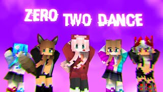 Phút Hơn  Zero Two Dance Minecraft animation Template free [upl. by Gorman999]