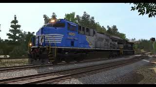 Trainz 22 BETA  Lets Drive Winter Park Express  West from Denver Build 115628 [upl. by Anahs]