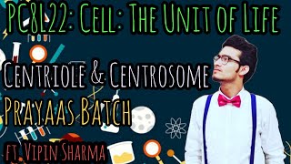 PC8L22 Structure of Centriole and Centrosome in Detail  Functions of Centriole  90 Arrangement [upl. by Airtemad551]