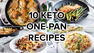 10 Keto OnePan Recipes with Easy Cleanup [upl. by Fraser660]