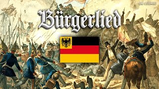 Bürgerlied German revolution songEnglish translation [upl. by Esinwahs]