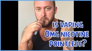 Is Vaping 0mg Nicotine Pointless [upl. by Rois]