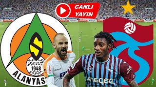 TRABZONSPOR ALANYASPOR MAÇI CANLI İZLE [upl. by Oinolopa]