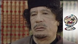 Muammar Gaddafi Interviewed Just Before Libyan Revolution [upl. by Koblick246]