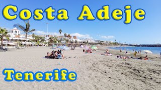 Costa Adeje Tenerife Walk [upl. by Suinuj]