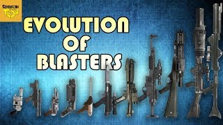 Evolution of Star Wars Blasters [upl. by Goldfinch816]