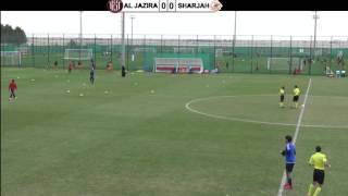 U19 LEAGUE  AL JAZIRA VS SHARJAH [upl. by Januisz]