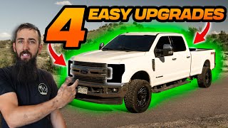 4 MODS THAT COMPLETELY CHANGED MY NEW F250 [upl. by Baal]