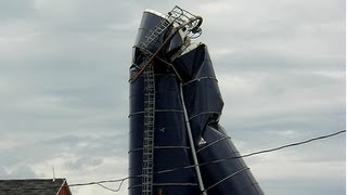 HARVESTORE SILO COLLAPSE and ours [upl. by Annahsor]