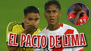 El día que Perú y Colombia arreglaron el empate para dejar a Chile afuera del mundial 2018 [upl. by Jaycee]